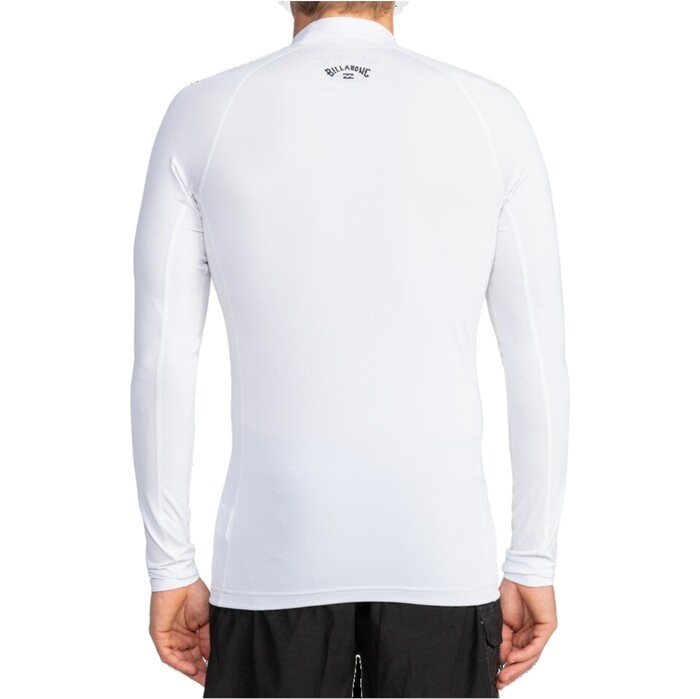 Billabong Mnner 2024 Logo Surf Long Sleeve Lycra Weste EBYWR03011 - White